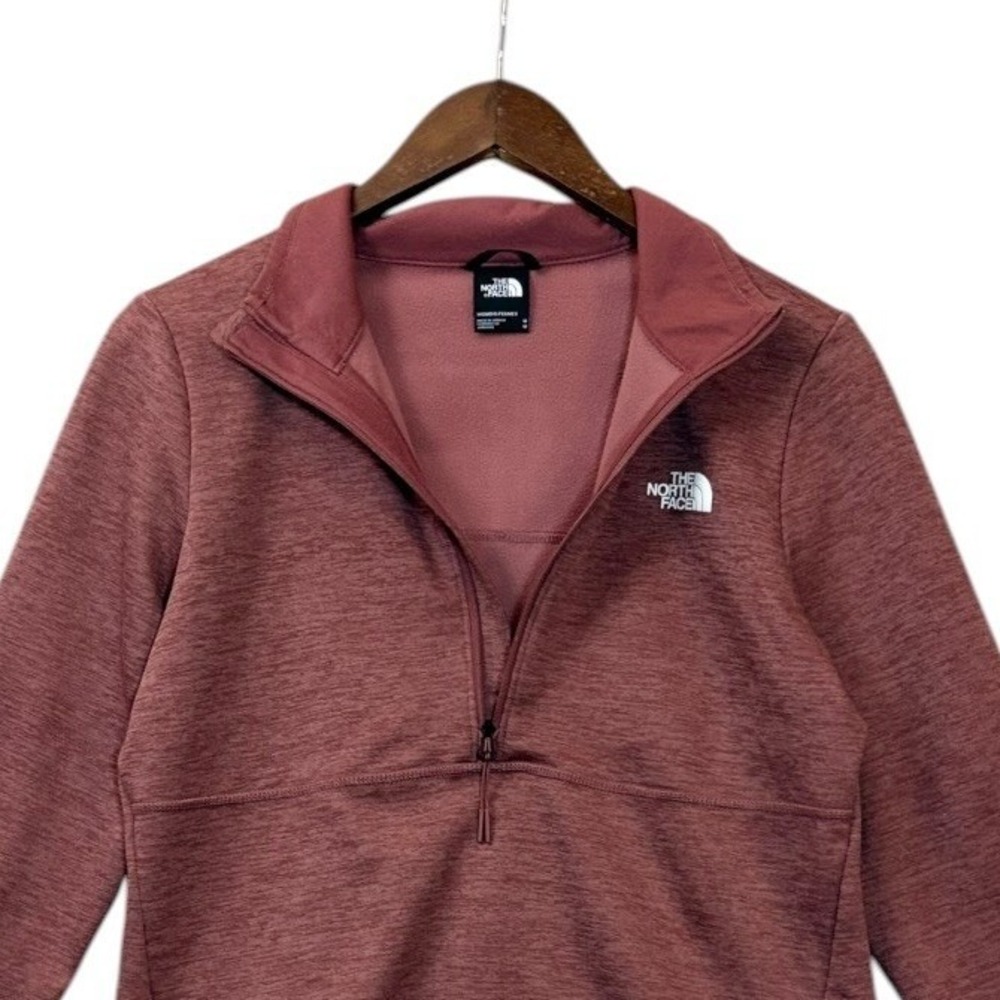 The North Face Womens Canyonlands Quarter Zip Pullover M Rose‎ Heather Outdoor - Picture 3 of 10